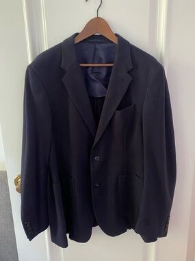 Hackett London Men’s Navy Blazer | Classic British / 44R (US/UK) / 54R (EU)